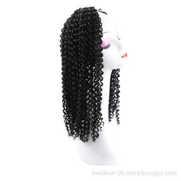18 24 inch Curly Crochet Hair Passion Twist Water Wave Pre looped Crochet Hair Curly Braiding for Bohemian Twist Butterfly locs